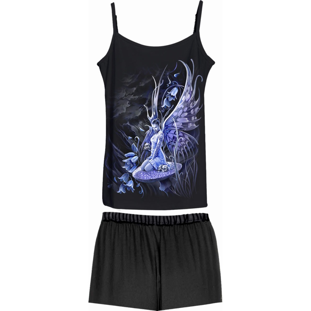 Spiral - BLUEBELL FAIRY Pyjama - Schwarz/Weiß